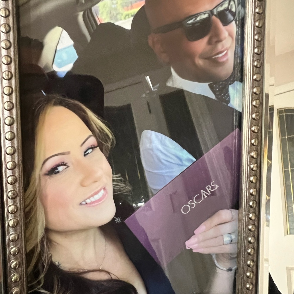 Beaded Frame with Photo